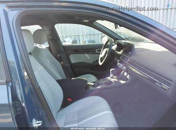 2HGFE4F83SH343403 2025 HONDA CIVIC Blue Widok wnętrza z przodu