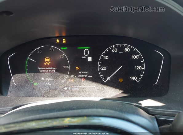 2HGFE4F83SH343403 2025 HONDA CIVIC Blue Widok tylnych siedzeń