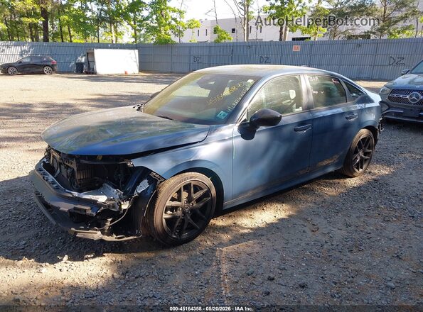 2HGFE4F83SH343403 2025 HONDA CIVIC Blue Przód lewy
