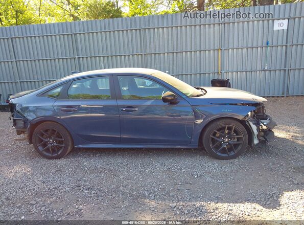 2HGFE4F83SH343403 2025 HONDA CIVIC Blue Widok wnętrza 360 stopni