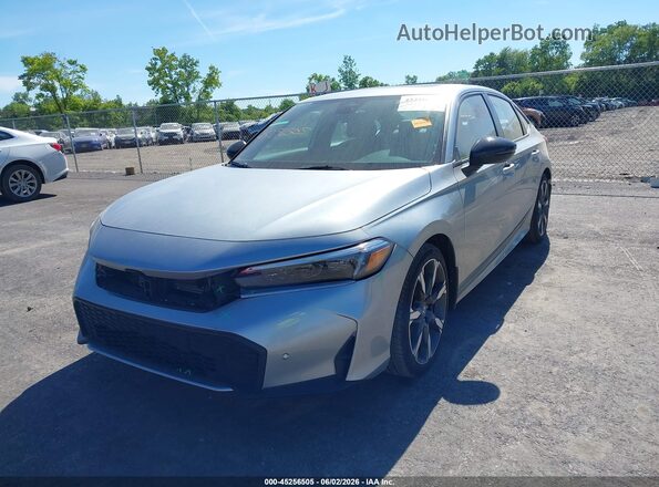2HGFE4F84SH302567 2025 HONDA CIVIC HYBRID Silver 