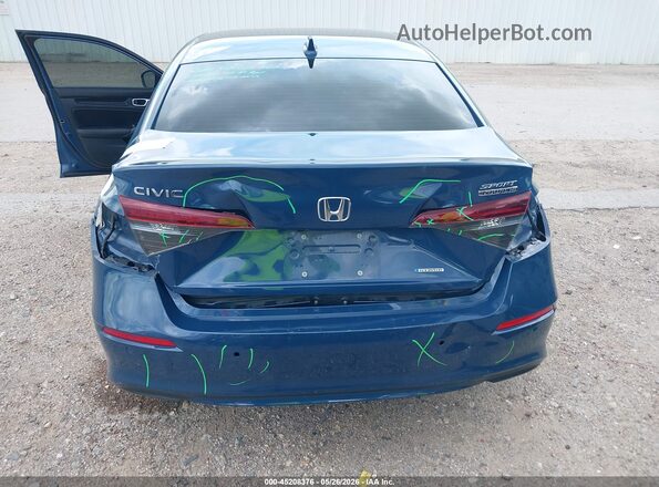 2HGFE4F84SH335374 2025 HONDA CIVIC Blue უკანა ხედი