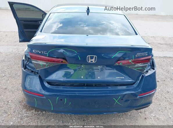 2HGFE4F84SH335374 2025 HONDA CIVIC Blue წინა ხედი