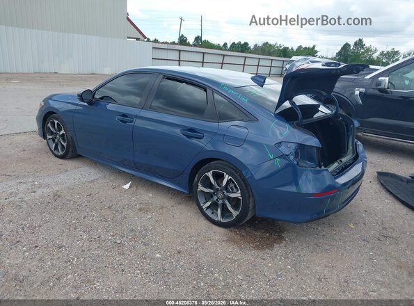 2HGFE4F84SH335374 2025 HONDA CIVIC Blue უკანა მარცხენა