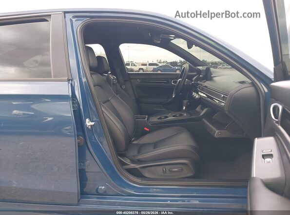 2HGFE4F84SH335374 2025 HONDA CIVIC Blue წინა სალონის ხედი