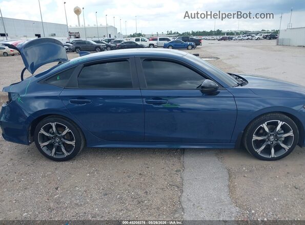 2HGFE4F84SH335374 2025 HONDA CIVIC Blue სალონის 360-გრადუსიანი ხედი