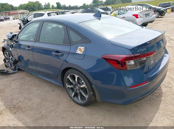 2HGFE4F84SH338078 2025 HONDA CIVIC HYBRID Blue 