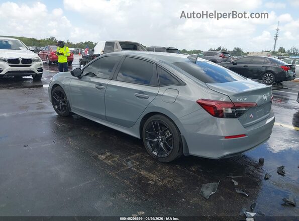 2HGFE4F84SH350845 2025 HONDA CIVIC Gray Հետևի ձախ