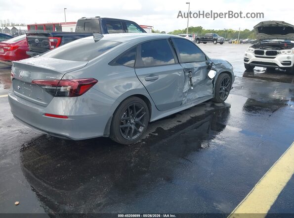 2HGFE4F84SH350845 2025 HONDA CIVIC Gray Հետևի աջ
