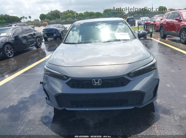2HGFE4F84SH350845 2025 HONDA CIVIC Gray Սալոնի հետևի տեսք