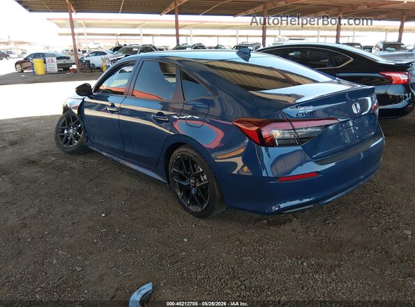 2HGFE4F84TH307172 2026 HONDA CIVIC Синий Задняя левая четверть