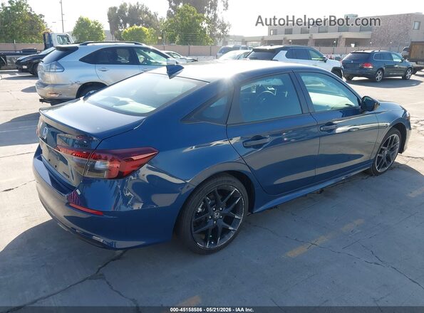 2HGFE4F84TH318401 2026 HONDA CIVIC Blue Trasero derecho