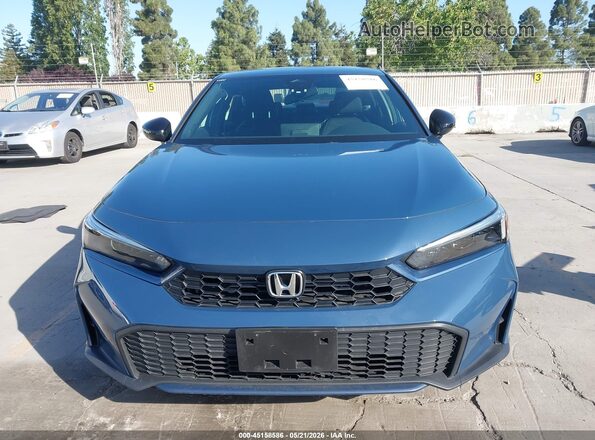 2HGFE4F84TH318401 2026 HONDA CIVIC Blue Vista del cuadro de instrumentos