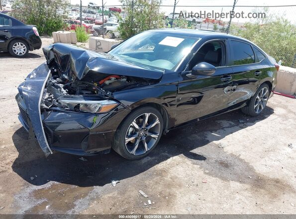 2HGFE4F85SH304750 2025 HONDA CIVIC Black Front left
