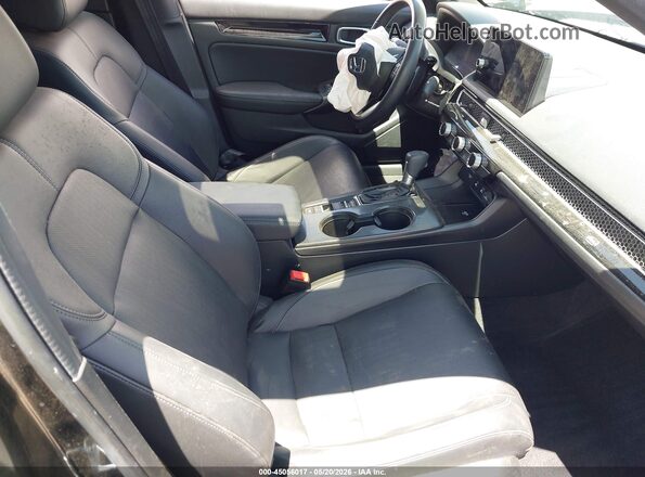 2HGFE4F85SH304750 2025 HONDA CIVIC Black Front interior view