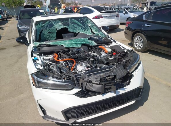 2HGFE4F85TH335885 2026 HONDA CIVIC White Widok z przodu