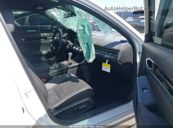 2HGFE4F85TH335885 2026 HONDA CIVIC White Widok wnętrza z przodu