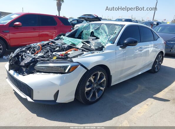 2HGFE4F85TH335885 2026 HONDA CIVIC White Przód lewy