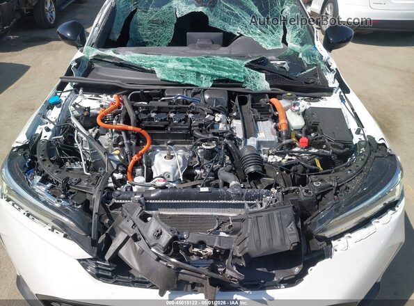 2HGFE4F85TH335885 2026 HONDA CIVIC White Widok z tyłu