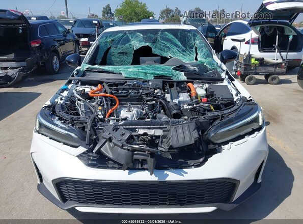 2HGFE4F85TH335885 2026 HONDA CIVIC White Widok wnętrza z tyłu
