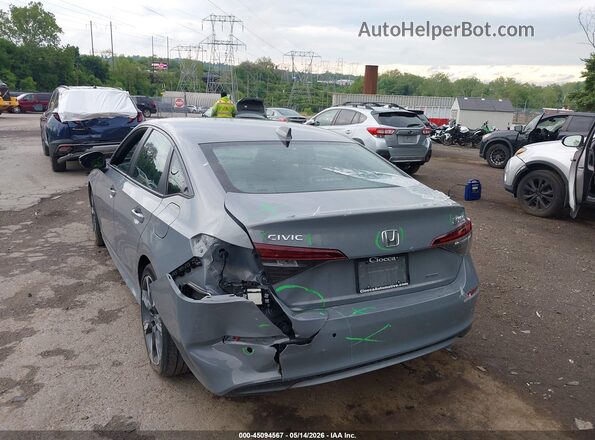 2HGFE4F86SH307558 2025 HONDA CIVIC Light Blue Tył lewy