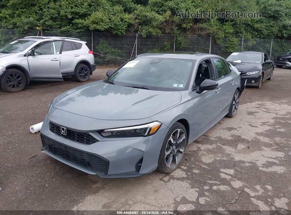 2HGFE4F86SH307558 2025 HONDA CIVIC Light Blue Przód lewy