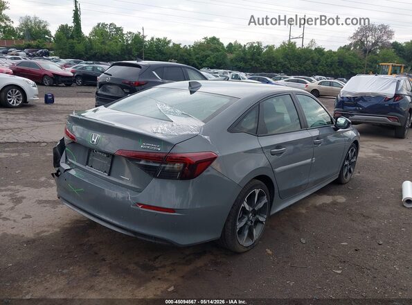 2HGFE4F86SH307558 2025 HONDA CIVIC Light Blue Tył prawy