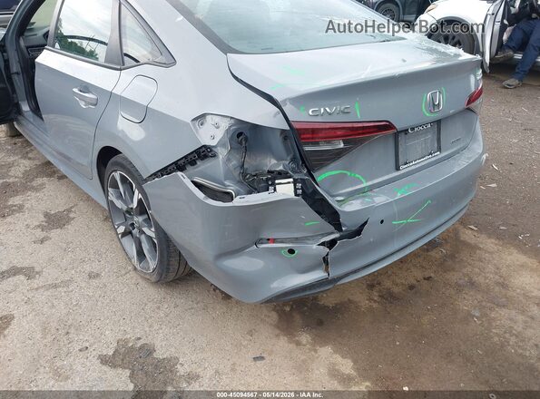 2HGFE4F86SH307558 2025 HONDA CIVIC Light Blue Widok z przodu