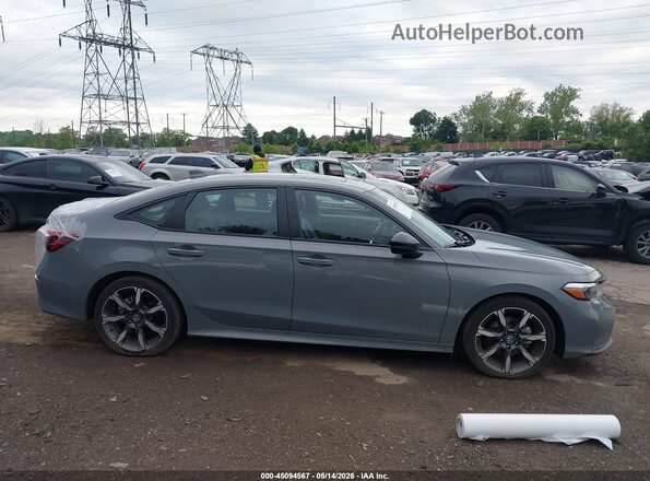 2HGFE4F86SH307558 2025 HONDA CIVIC Light Blue Widok wnętrza z tyłu