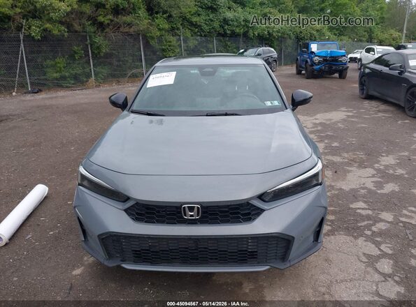 2HGFE4F86SH307558 2025 HONDA CIVIC Light Blue Widok zestawu wskaźników