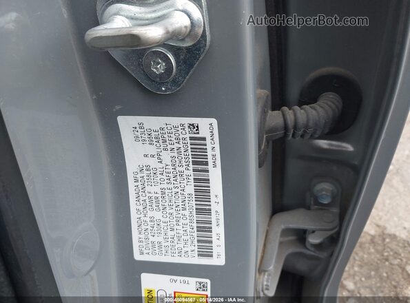 2HGFE4F86SH307558 2025 HONDA CIVIC Light Blue Widok komory silnika