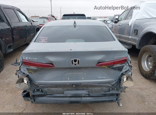2HGFE4F86SH331519 2025 HONDA CIVIC Gray წინა ხედი