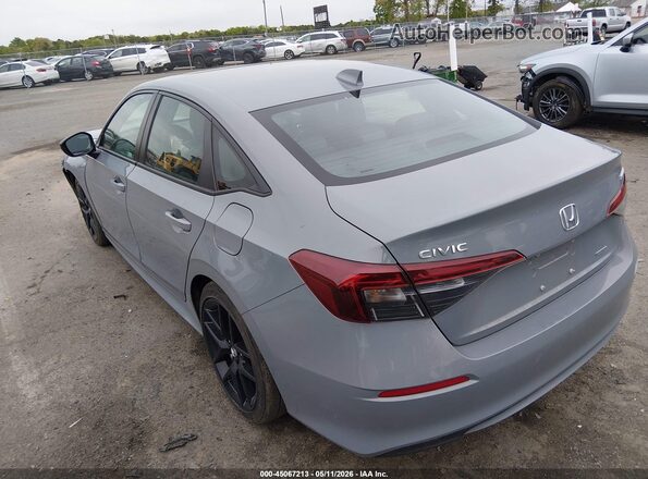 2HGFE4F86SH338583 2025 HONDA CIVIC Gray Tył lewy