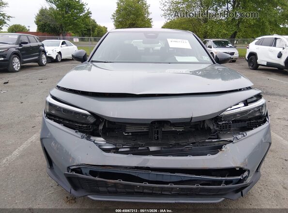 2HGFE4F86SH338583 2025 HONDA CIVIC Gray Widok zestawu wskaźników