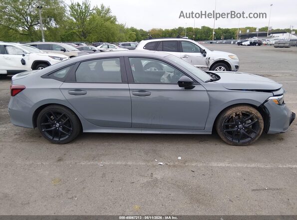 2HGFE4F86SH338583 2025 HONDA CIVIC Gray Widok wnętrza z tyłu