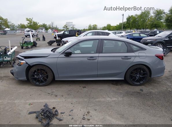 2HGFE4F86SH338583 2025 HONDA CIVIC Gray Widok wnętrza 360 stopni