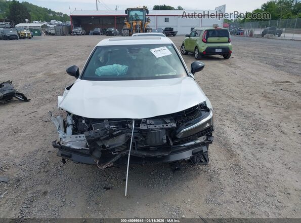 2HGFE4F86SH339443 2025 HONDA CIVIC HYBRID White Вид задньої частини салону