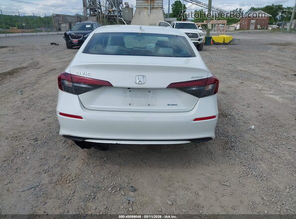 2HGFE4F86SH339443 2025 HONDA CIVIC HYBRID White 