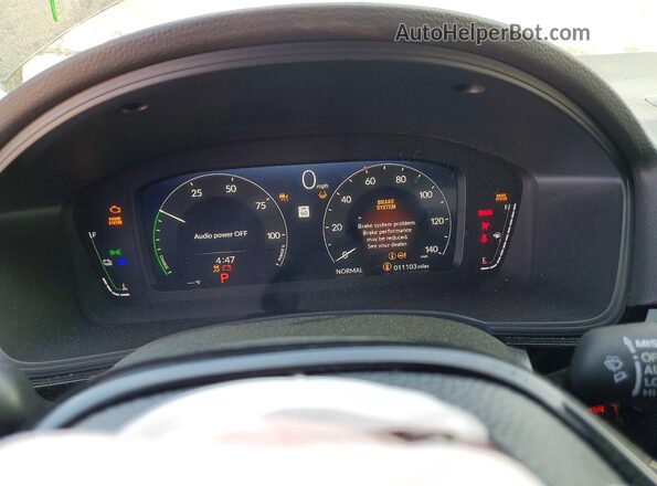 2HGFE4F86TH306864 2026 HONDA CIVIC Black Instrument cluster view