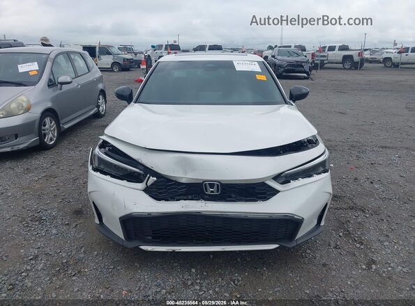 2HGFE4F86TH328623 2026 HONDA CIVIC White Instrument cluster view