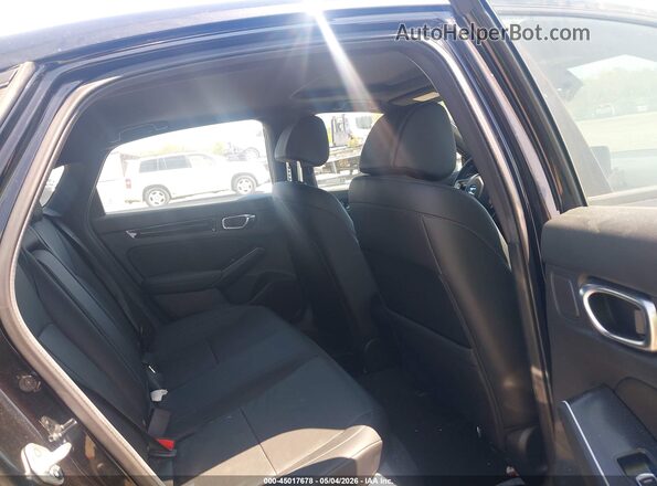 2HGFE4F87SH338219 2025 HONDA CIVIC Black Vista de la etiqueta del VIN