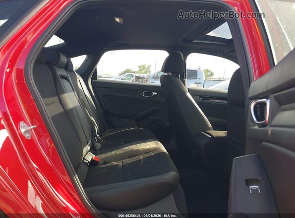 2HGFE4F87TH317159 2026 HONDA CIVIC Red Vista de la etiqueta del VIN