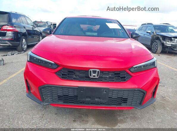 2HGFE4F87TH317159 2026 HONDA CIVIC Red Vista del cuadro de instrumentos