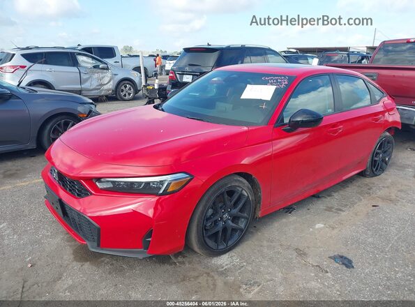 2HGFE4F87TH317159 2026 HONDA CIVIC Red Vista tres cuartos delantera izquierda