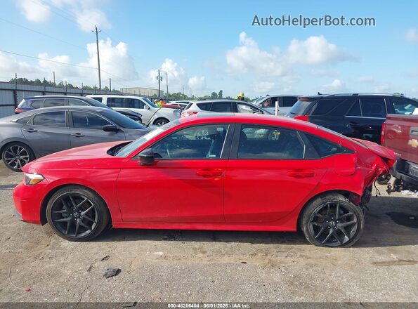 2HGFE4F87TH317159 2026 HONDA CIVIC Red Vista interior de 360 grados
