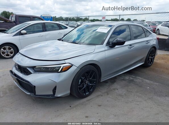 2HGFE4F87TH338531 2026 HONDA CIVIC Серебряный Передняя левая четверть