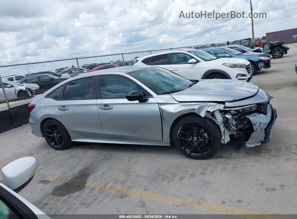 2HGFE4F87TH338531 2026 HONDA CIVIC Серебряный Вид задней части салона