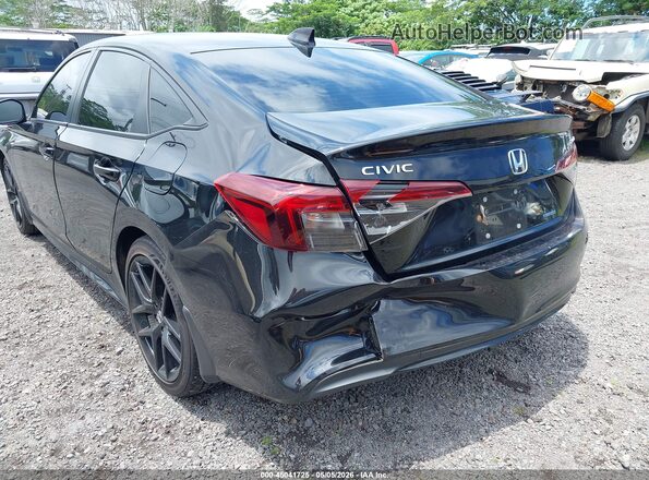 2HGFE4F88SH315435 2025 HONDA CIVIC Black Դիմացի տեսք