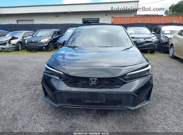2HGFE4F88SH315435 2025 HONDA CIVIC Black Սարքավորումների վահանակի տեսք