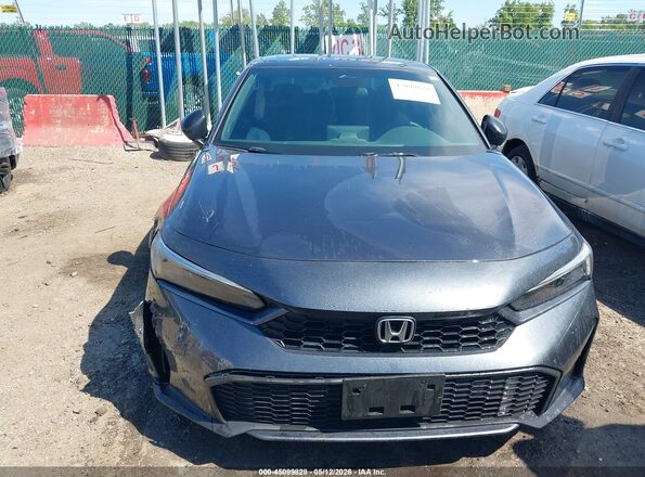 2HGFE4F88SH318500 2025 HONDA CIVIC Gray უკანა სალონის ხედი